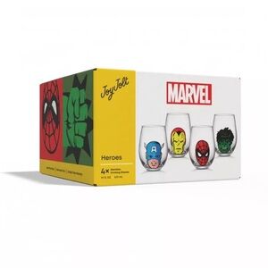JoyJolt Stemless Glasses Set